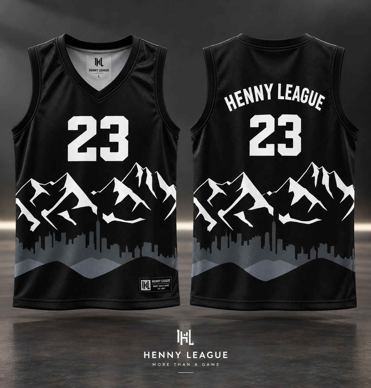 Official Henny League Black Jersey view 1